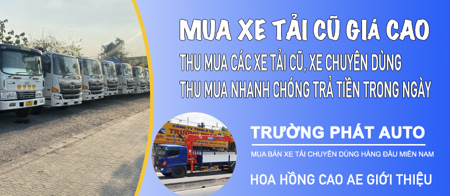 MUA XE TẢI CŨ