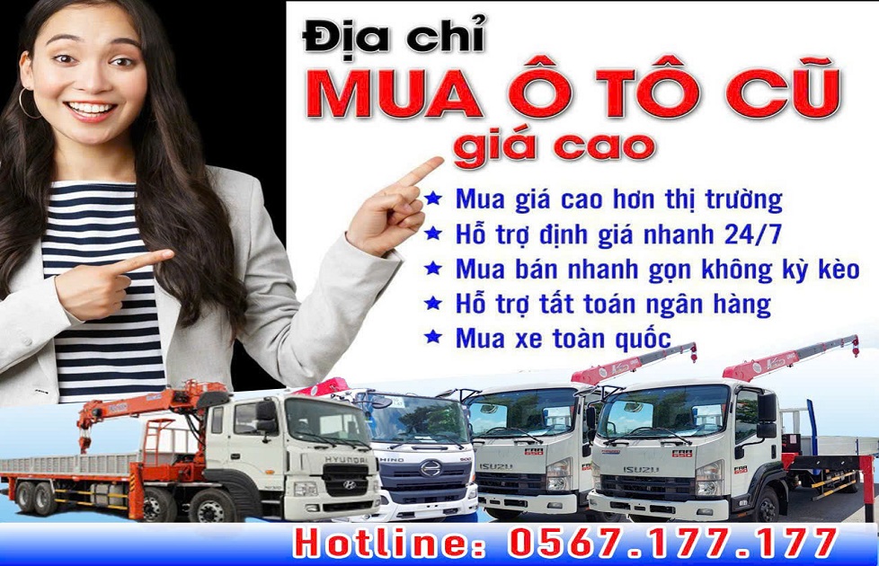 Thu Mua Xe Cẩu Cũ