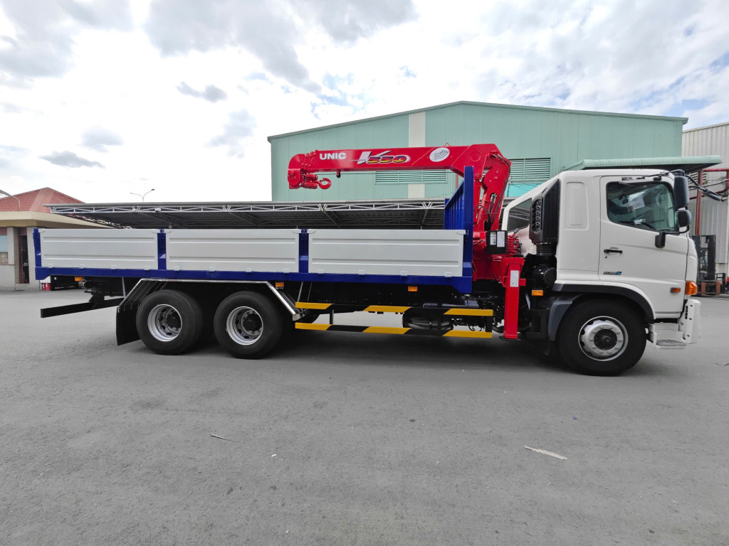 Xe Cẩu Hino FLJT 15 tấn 