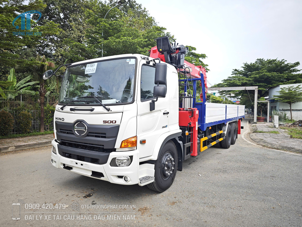 Xe cẩu HINO FM 15 Tấn Mới 