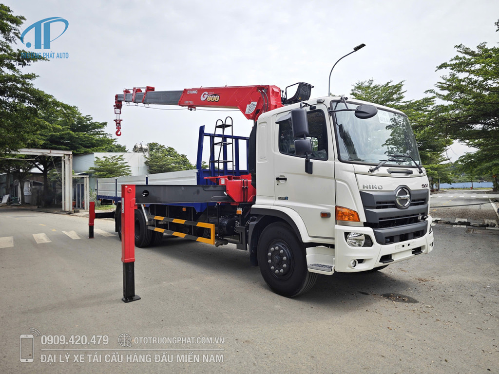 Xe cẩu HINO FM 15 Tấn Mới 