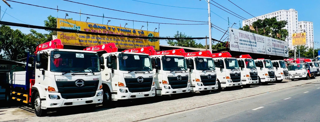 Xe Cẩu Hino