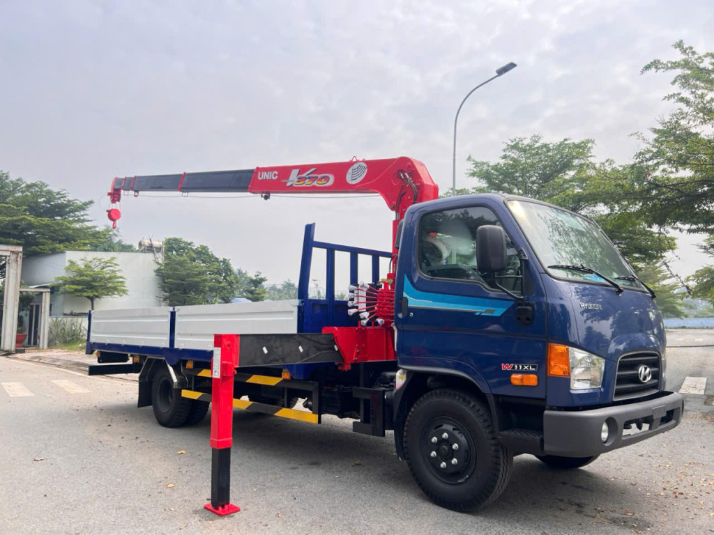 Xe cẩu Hyundai 2 tấn rưỡi