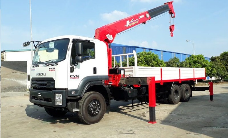 XE CẨU ISUZU 15 TẤN