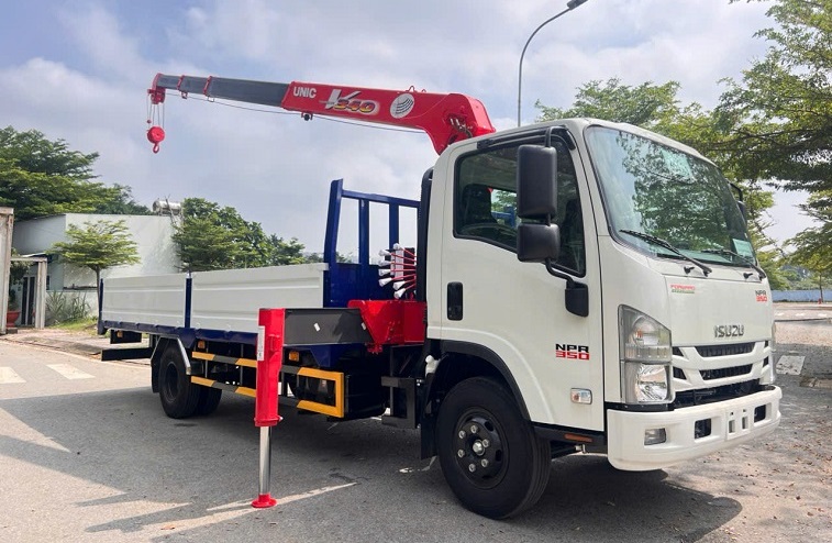 Xe Cẩu Isuzu 2.5 tấn