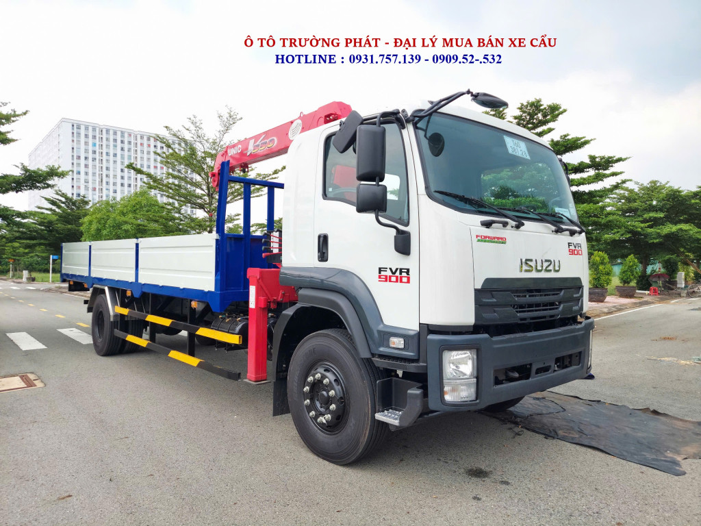 Xe Cẩu Isuzu FVR34SE5 8 Tấn 