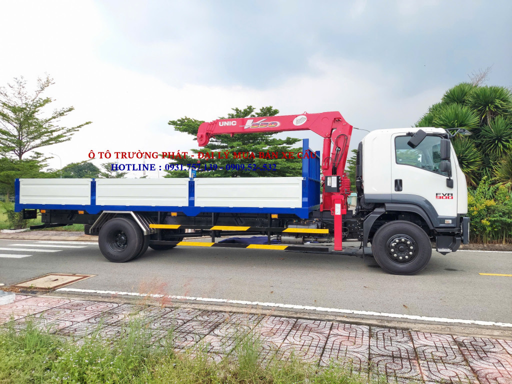 Xe Cẩu Isuzu FVR34SE5 8 Tấn 