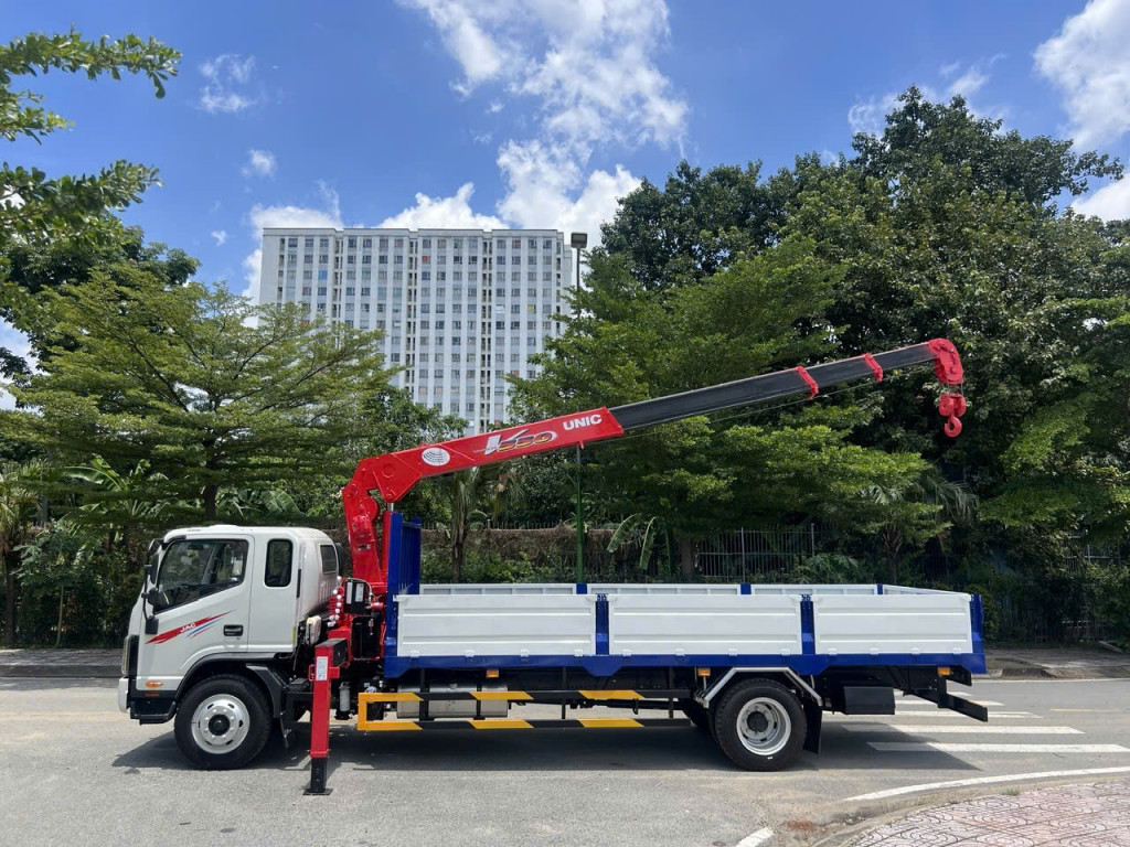 Xe Cẩu Jac N900 7.5 tấn mẩu Euro 5 