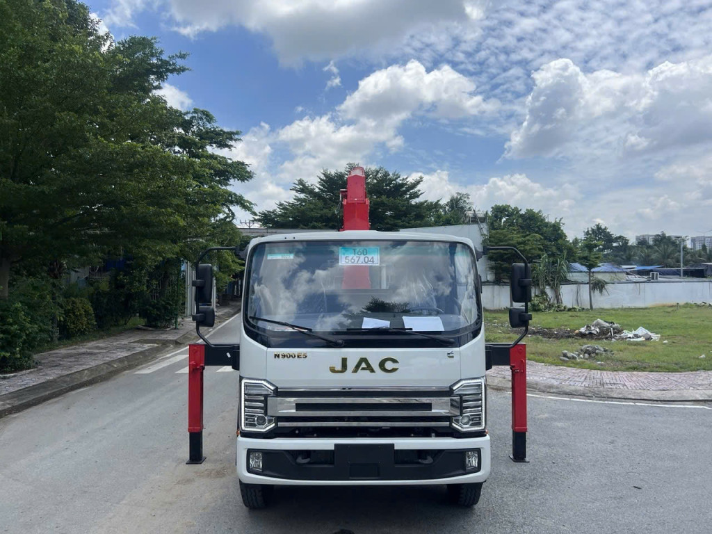 Xe Cẩu Jac N900 7.5 tấn mẩu Euro 5 