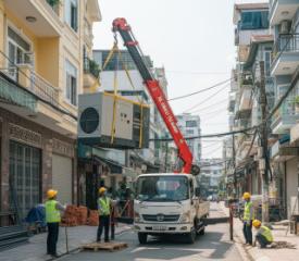 CHO THUÊ XE CẨU NHỎ