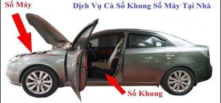 Dịch Vụ Cà Số Khung Số Máy Xe Ô tô 