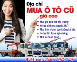 THU MUA XE TẢI CŨ GIÁ CAO 