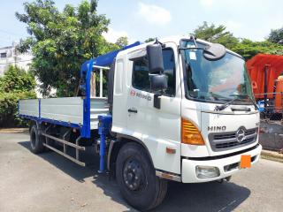 Xe cẩu Hino 8 tấn cũ đời 2015