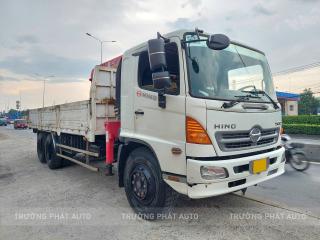 Xe Cẩu Hino FL 15 Tấn Cũ Đời 2017