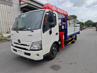 Xe cẩu Hino XZU720 Euro5 2.5 tấn 