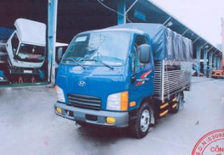 Xe tải thùng hyundai thành công N250 vào thành phố
